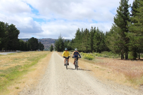 The Otago Central Rail Trail is Grade 1 (easiest) most of the way with a little Grade 2.