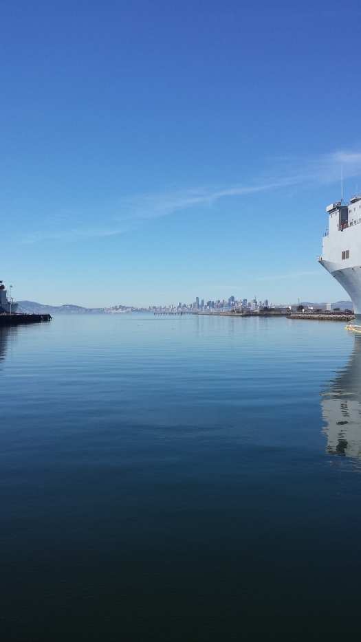 Beautiful view of San Francisco from Alameda